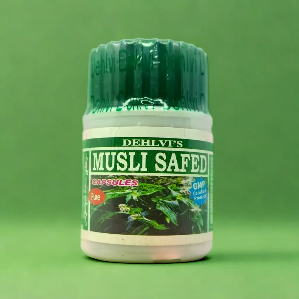 Dehlvi Musli Safed (30 Capsule)