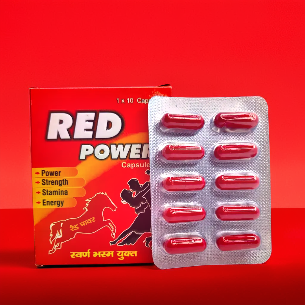 Red Power Capsules 10 capsules