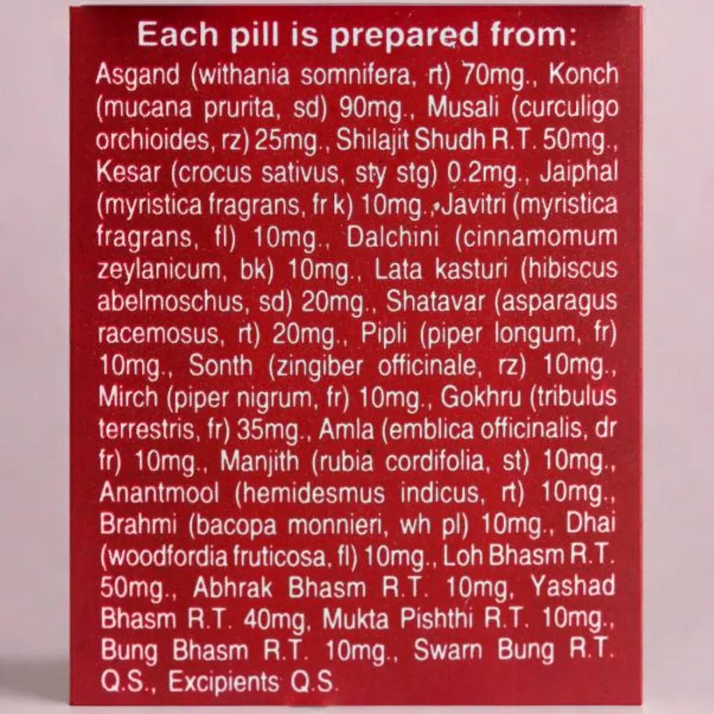 Rajvaidhya Rasayan Vati 30 Tablets