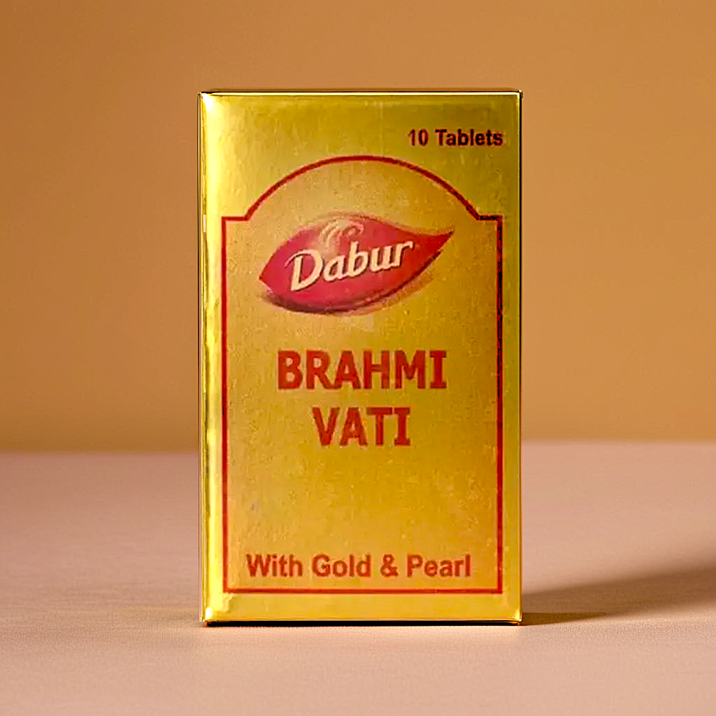 Dabur Brahmi Vati Tablet (10 Tablets)