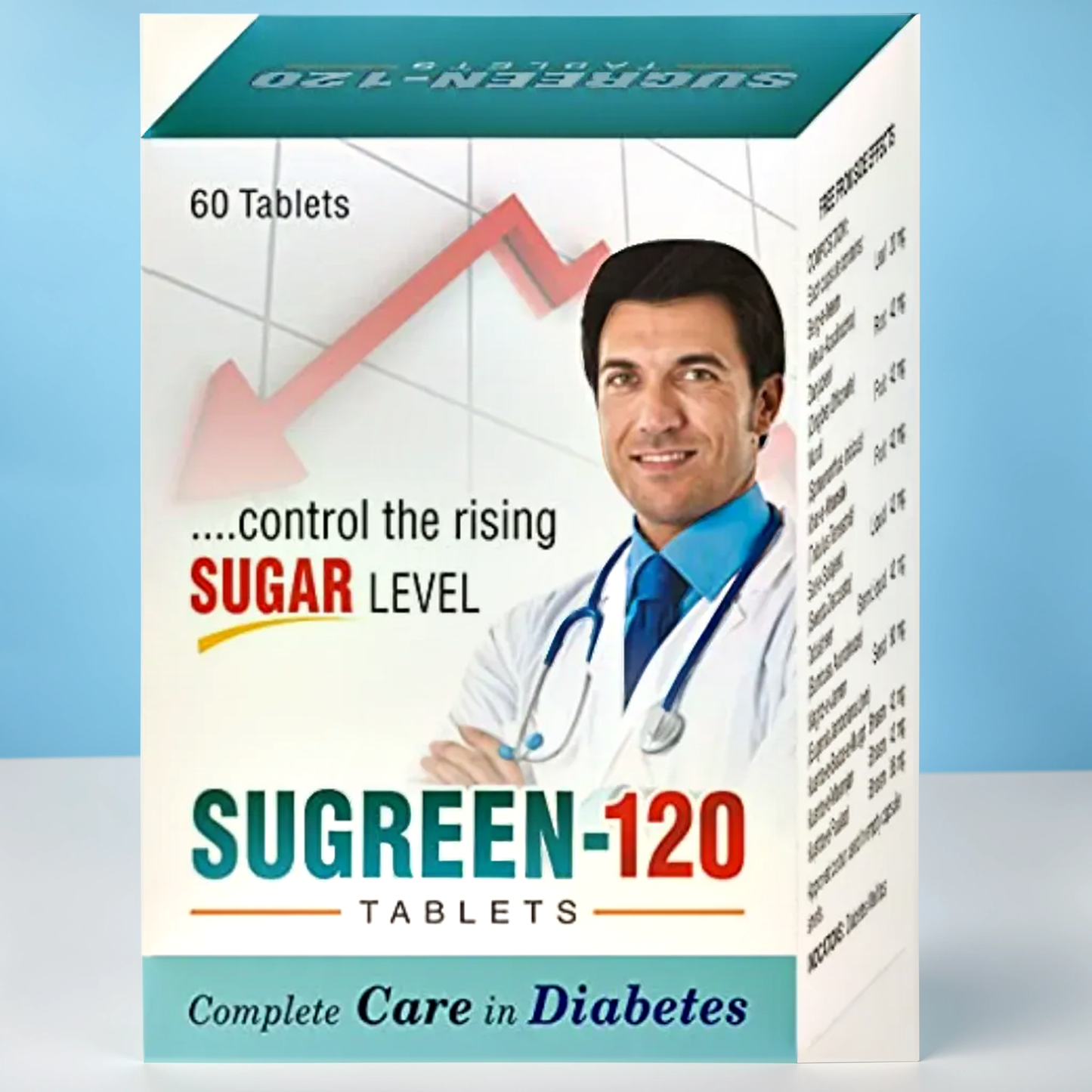 Sugreen-120 Tablets 600MG